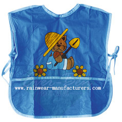 PVC Funky Aprons-Kids Toddler Boy Apron-PVC Vest